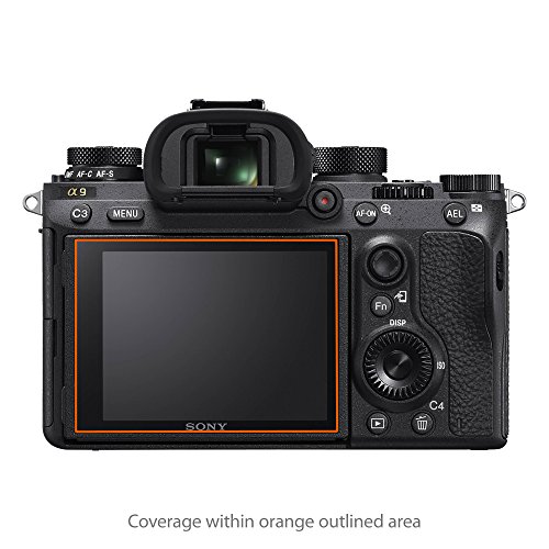 Película protectora antirreflejos BoxWave para Sony Alpha A9 con acabado antihuellas 3