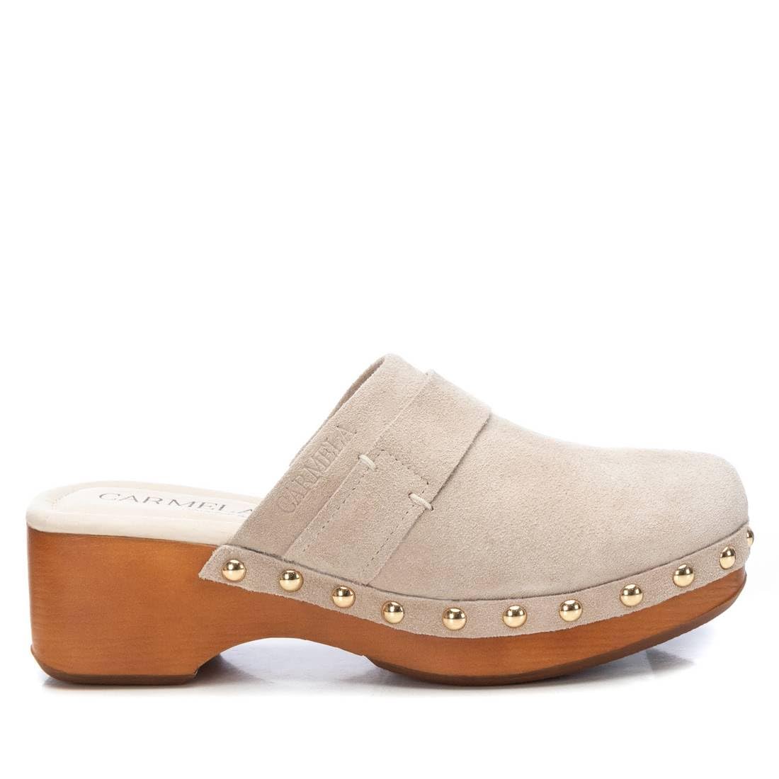 Carmela 160452, Women's Clogs, Ice, 38 EU, Ice, 6 UK