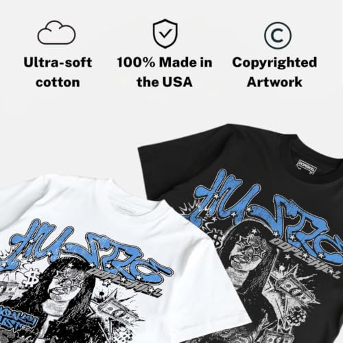 Image of DopeSkill Graphic Tee Streetwear Hypebeast Hip Hop Unisex Premium T-Shirt Sneaker Colour Matching Shirts Gift for Sneakerhead