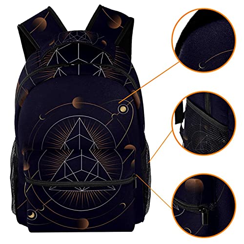 Sac à dos étoile et triangle multicolore, le cadeau idéal pour ados