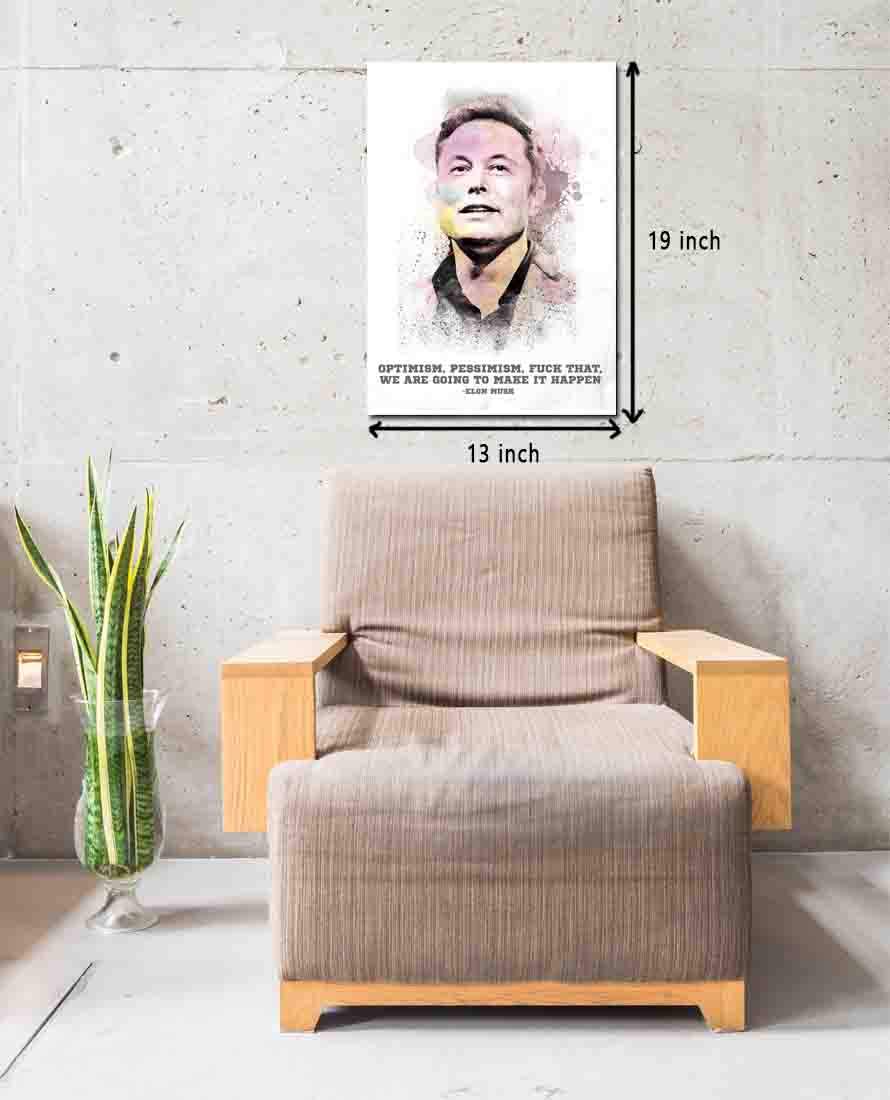 Elon Musk Motivational Poster - Inspire Your Space -2