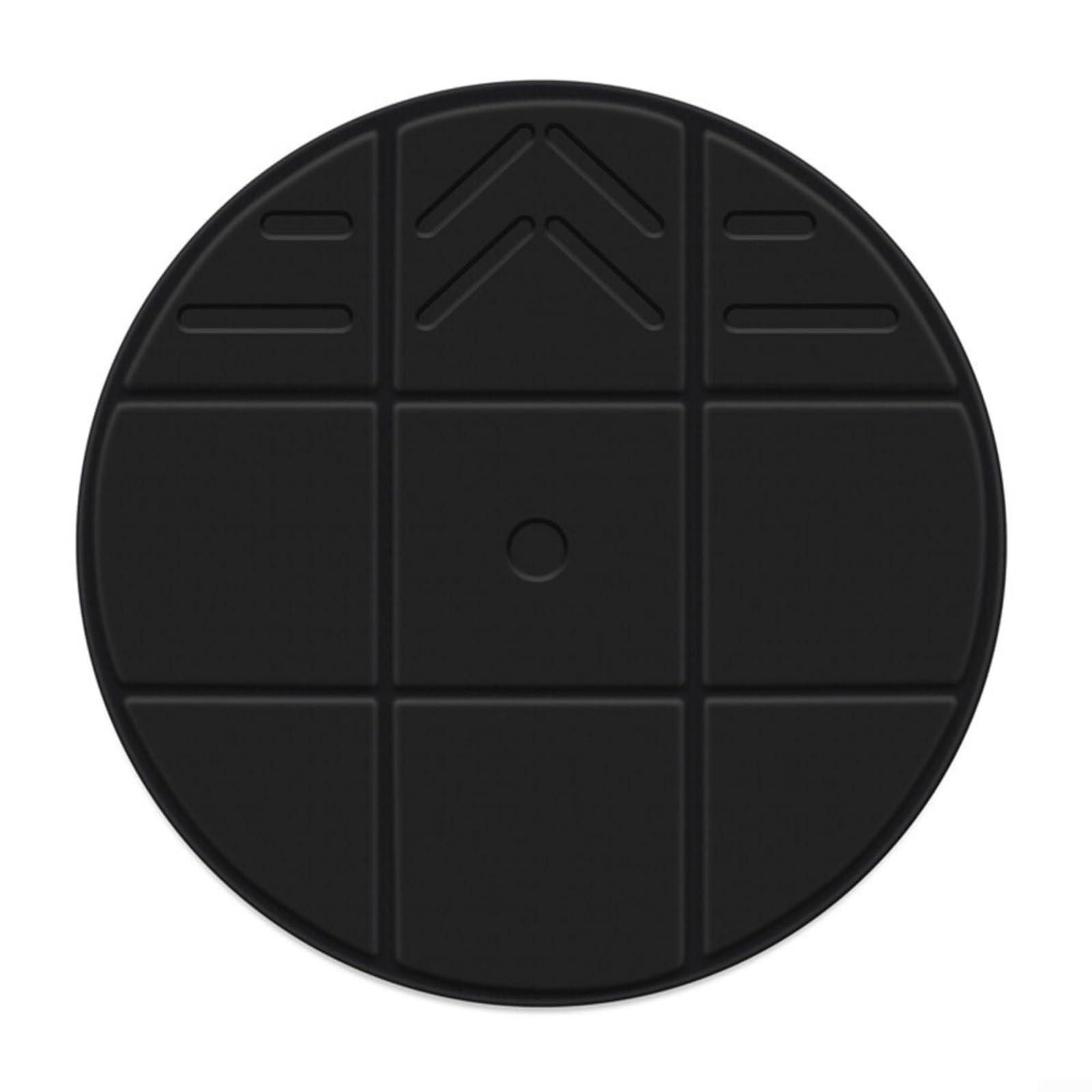 Tappetino da gioco pieghevole antiscivolo per realtà virtuale, materiale PU per esperienze VR immersive, 33 x 30 x 10 cm, disponibile in nero, viola, arancione (nero)
