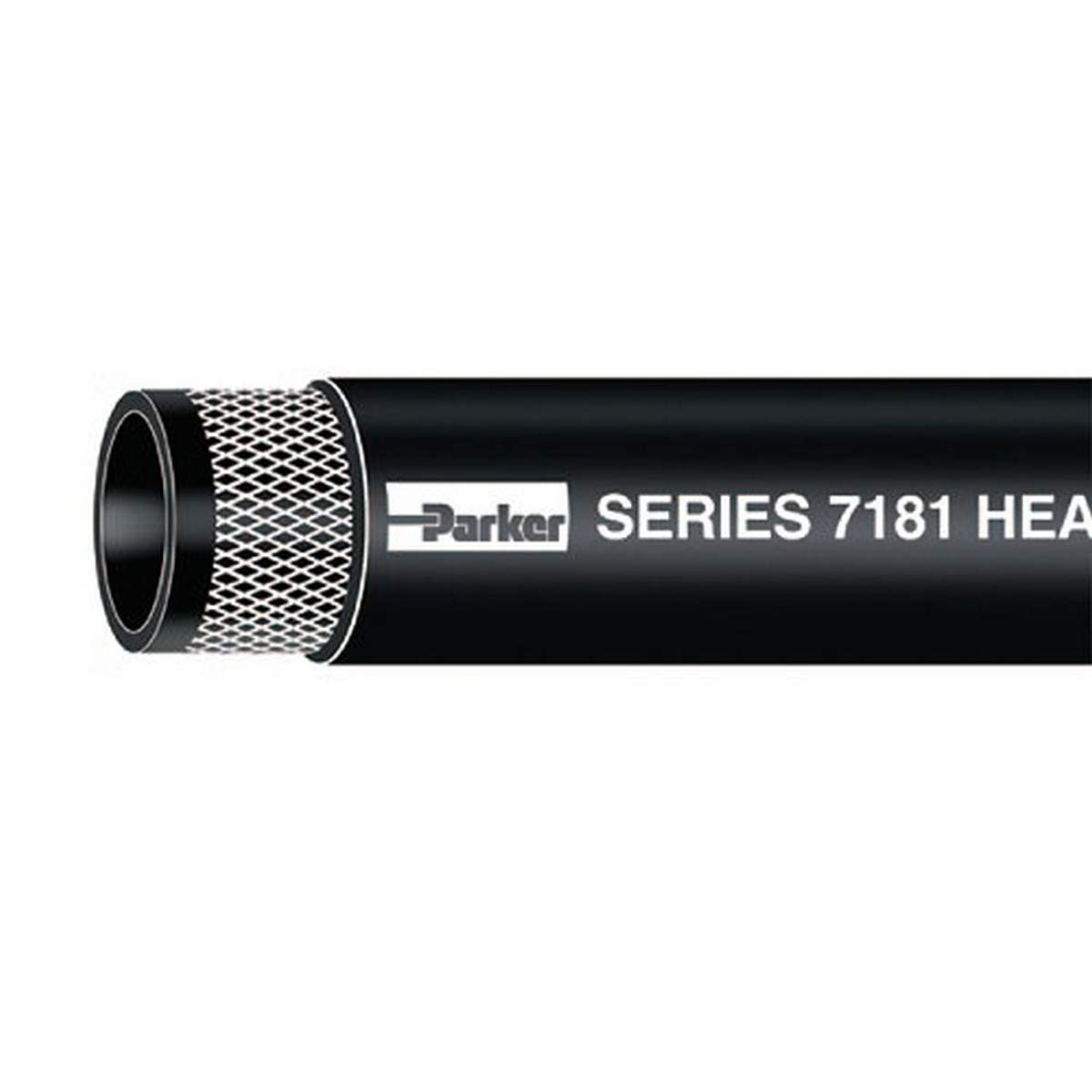Parker Hannifin 7181631050 Black EPDM Heater Hose, Class D2 65 psi