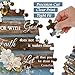 Christian Bible Puzzles for Adults, PICKFORU Jesus Religious Jigsaw Puzzles 1000 Pieces, Love & Faith Puzzle, Challenging Impossible Inspirational Quote Theme as Wall Decor