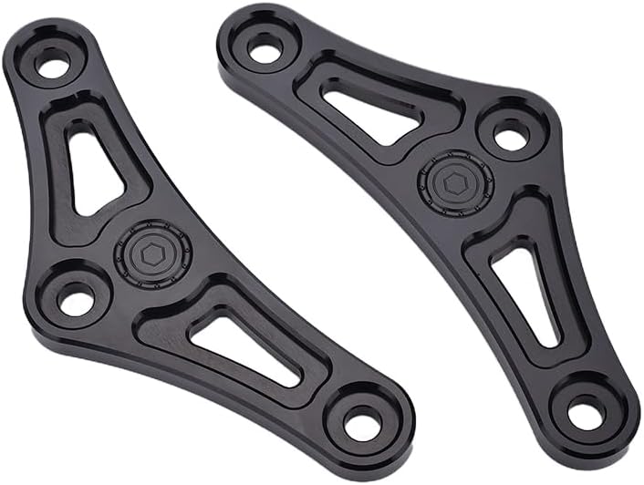 motokano Enlaces de bajada de motocicleta caída 30MM compatible con Kawasaki Z900 Z900RS Z900RS CAFE (espesor mejorado, grosor 0.433 in) CNC Kit de