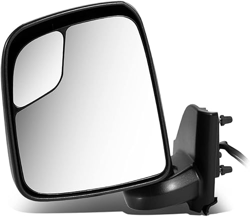 Miniatura 6 de DNA Motoring OEM-MR-NI1321295 Espejo lateral plegable para pasajero derecho con ajuste eléctrico calefactable compatible con patadas 2018-2020