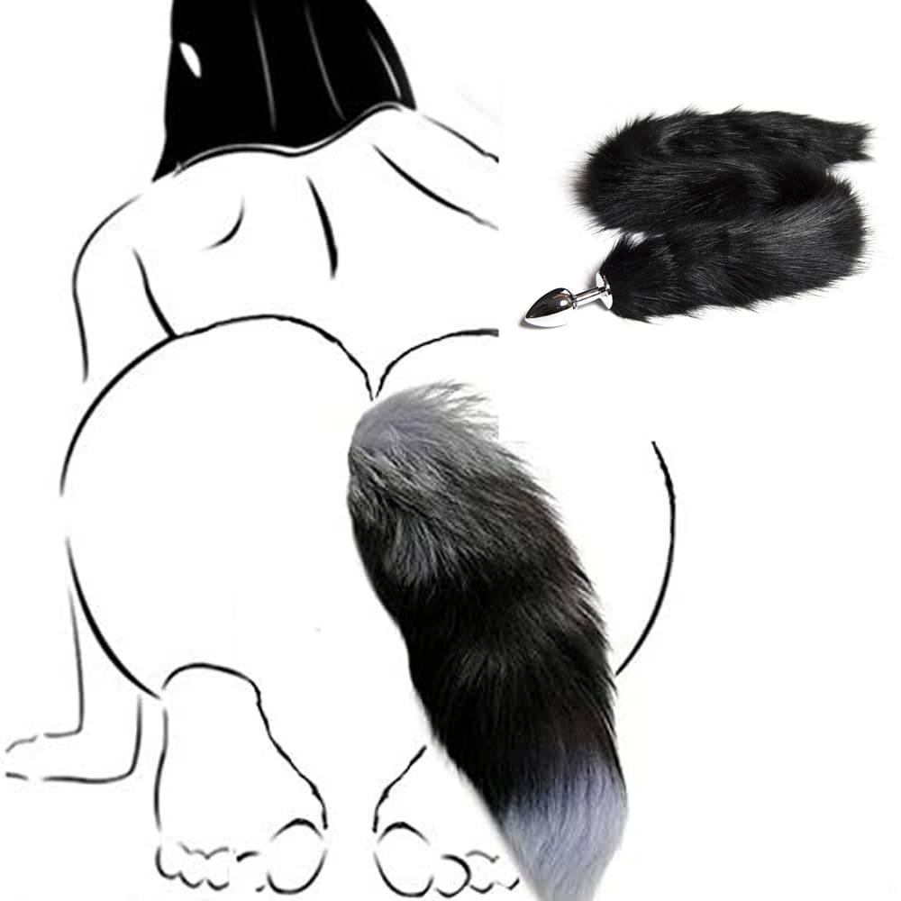 Black Cat Tail Buttplug