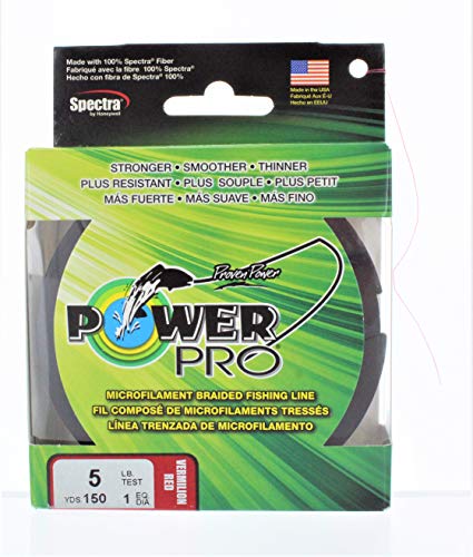 PowerPro 21100050150V POWERPRO 5LB. X 150 YD. V RED,White