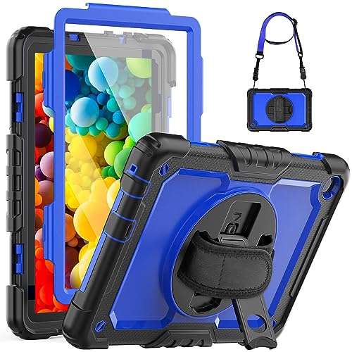 SEYMCY Case for Lenovo M10 3rd Gen 10.1 Inch 2022 (NOT Fit 2025/2020 Version), Full-body Shockproof with Screen Protector