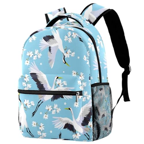 Sac à dos d'école et voyage multicolore pour fille garçon ado grand format 40cm