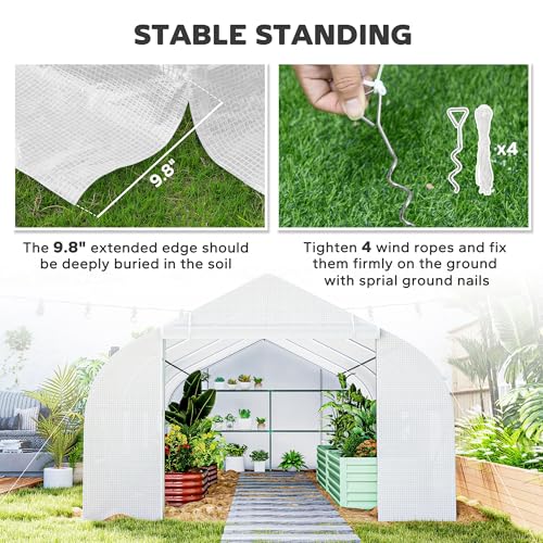 Portable Greenhouse Walk In Tunnel