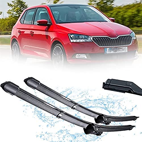 Essuie-glace Skoda Fabia NJ fini les traces | Balais pare-brise 24" + 16" RFSHCIOP 2015-2020