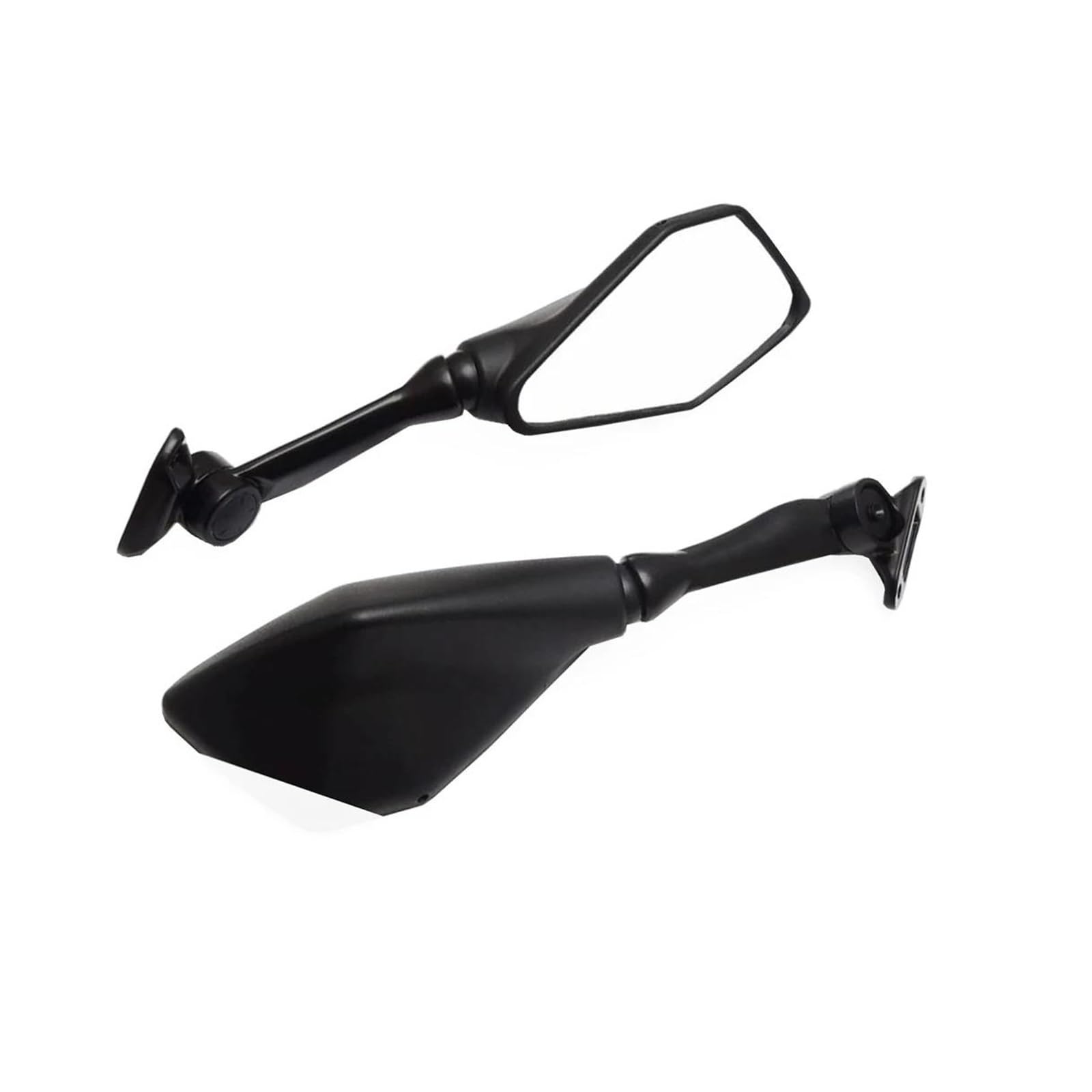 Espejos de manillar para moto Ninja 250 con cristal antirreflejo angular 8