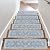 OJIA Stair Treads for Wooden Steps Indoor Washable Stair Carpet Non-Slip 15PCS 30"x8" Rubber Backing Stair Mats Stair Runners for Kids, Elders and Dogs, Staircase Step Treads Stair Covers