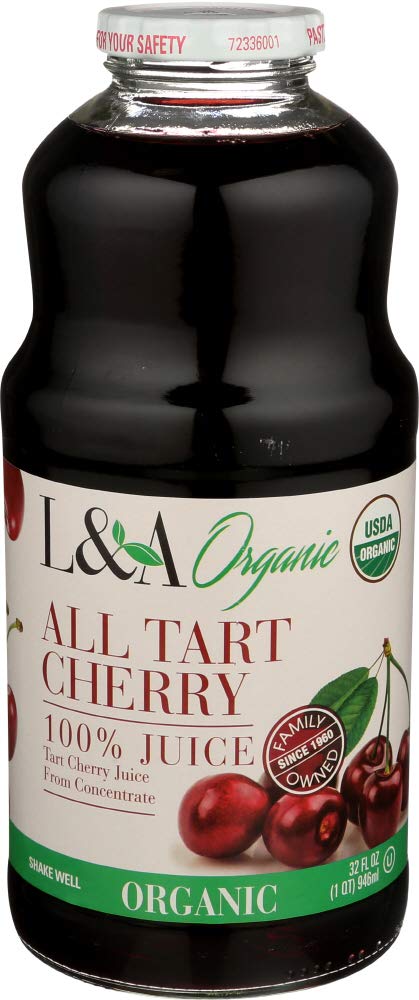 L & A Juice All Tart Cherry Organic, 35 oz