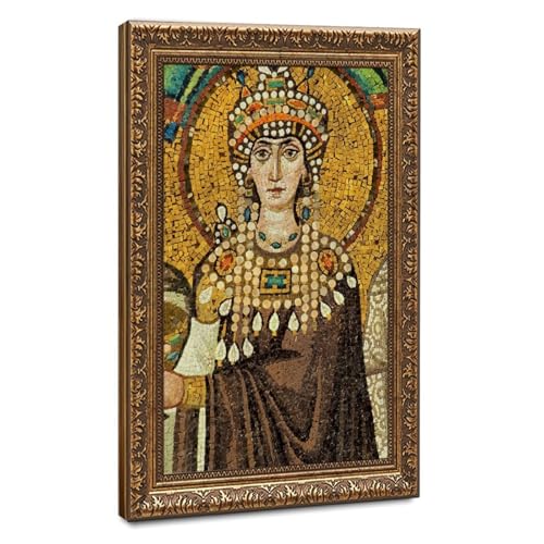 Impression sur toile décoration murale Empress Theodora WCYB cadre suspendu