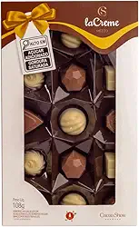 Caixa de bombom laCreme Sortido 108g Cacau Show