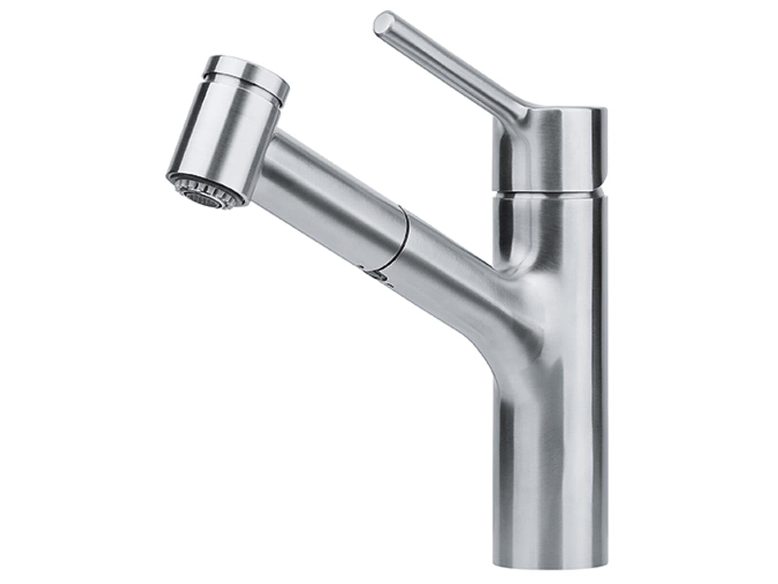 Franke Taros Neo Rubinetto da Cucina in Acciaio Inox Massiccio con Doccetta Estraibile 115.0596.386