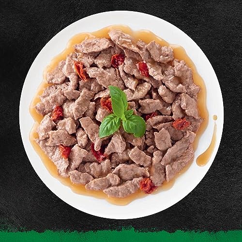 SHEBA Nature's Collection in Sauce - Hochwertiges Katzennassfutter mit Huhn im Portionsbeutel - 28 x 85g 6