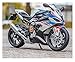 BGMKKTI Modellini Motocross per BMW S1000RR 1:12 Modellino di Moto da Collezione Pressofuso Modellini Moto ( Color : 2 )