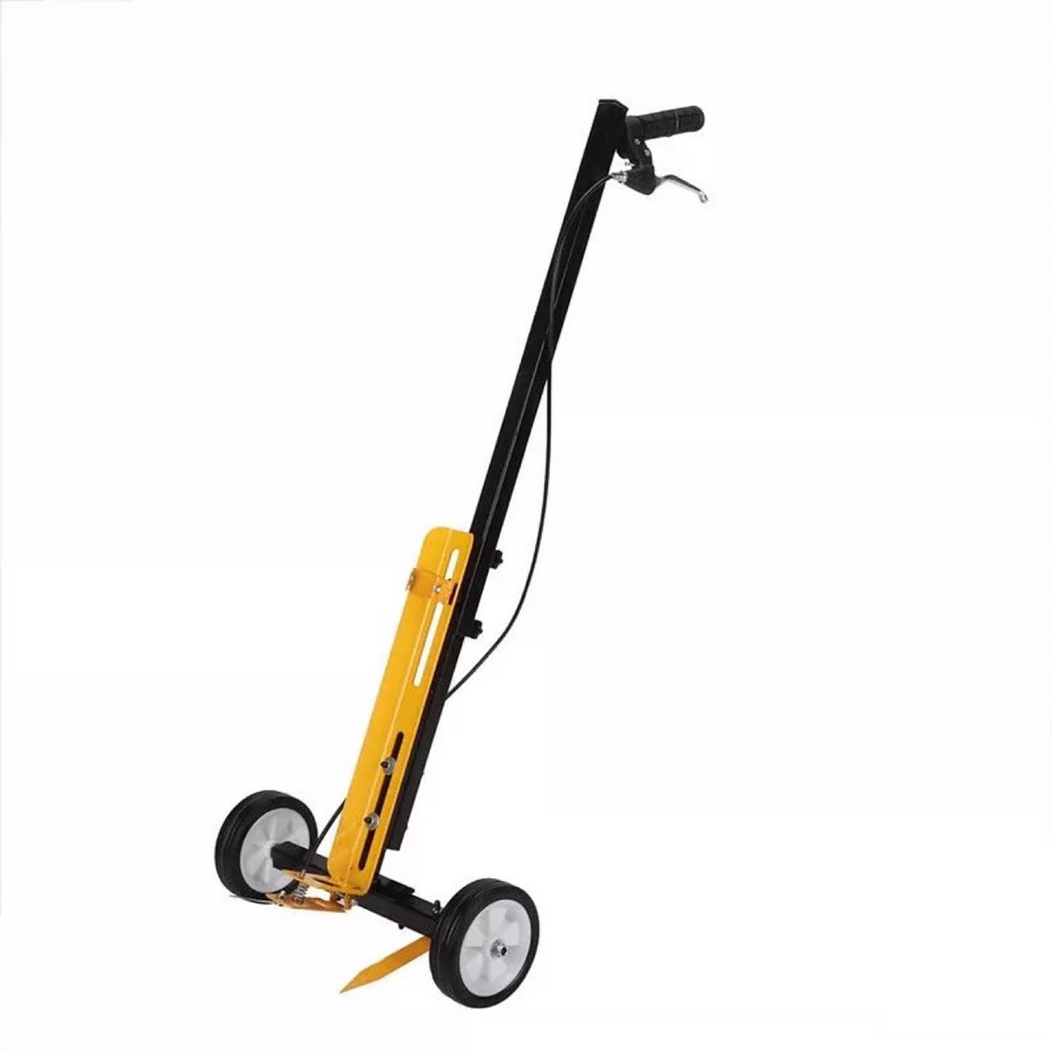 asdchZen Dual Wheel Road Marking Machine, Hand-Push Cold Spray Line Marker For Parking Lot, Sports Court, School And Road Pavement (Two Wheels)