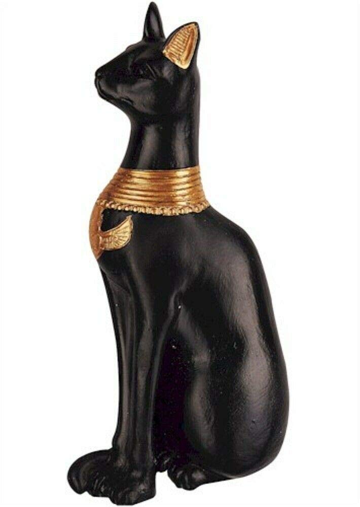 Westair Reproductions Ltd Black Egyptian Cat Resin Fridge Magnet Egypt Goddess Birthday Mothers Day Gift