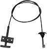 Car LeverHandle Cable Compatible With For Mustang 1983 1984 1985 1986 1987 1988 1989 1990 1991 1992 1993 Front Hood Release Cable Assembly OEM:E3ZZ-16916A