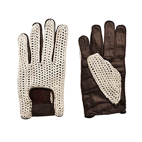 SIMONI Racing GV2 gants auto de conduite en cuir véritable noir
