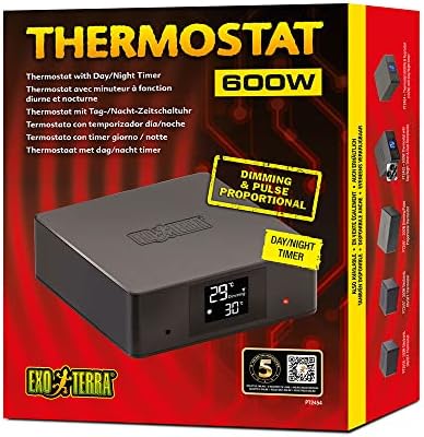 Exo Terra Thermostat 600w with Day/Night Timer