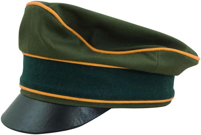 WW2 German Afrikakorps Heer Cavalry/Recon cotton crusher visor cap