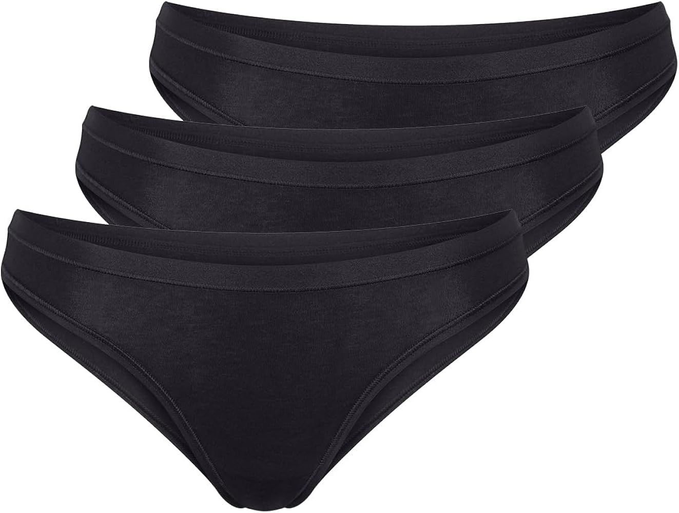 Sloggi Women's Briefs - Pack Of 3, Super Soft & Comfortable Cotton Underwear - View #4