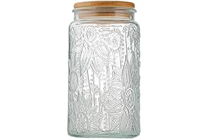 Vintage Glass Bee Mason Jar