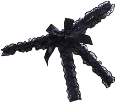 Amazon.co.jp: mitetuboueki セクシー フリル Tパック ショッツ