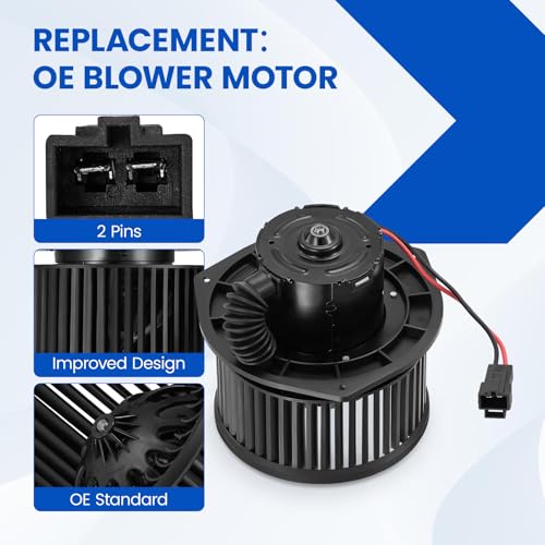 Image of HVAC Blower Motor 75778 Compatible with Chevy 05-10 Cobalt, 06-11 HHR, Compatible with Pontiac 07-09 G5, 05-06 Pursuit Blower for 52495749 A /C Blower Motor Assembly for 03-07 lon