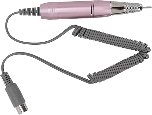 Miniatura 4 de Mango eléctrico para taladro de uñas, pieza de repuesto para taladro de uñas, ajustable de 0-3000 rpm, mango de máquina de metal, taladro de uñas,