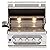 American Made Grills Muscle 36-Inch Built-in Dual Fuel Wood and Gas Grill with Infrared Searing Burner and Rotisserie Kit, Propane (MUS36-LP)