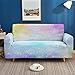 Produktbild 3D Sternenklarer Himmel Mandala Sofa Abdeckungen Sammlung Stretch Sofa Abdeckung für Wohnzimmer Sessel SofaSlipcover Elastische Couch Abdeckung 1 2 3 4 Sitzer (Rosa,3 Sitzplätze 190-230 cm)