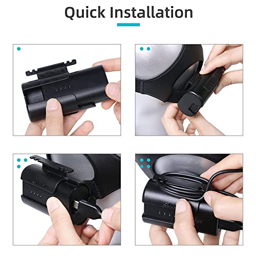 Behorse Battery Holder Bracket Protector Clip+Power Cable For Dji Fpv Goggles V2 Accessories #TOP5