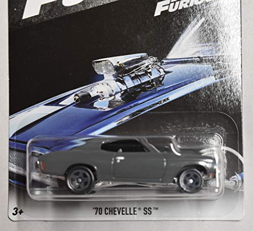 Hot Wheels '70 Chevelle SS Gris miniatura 2