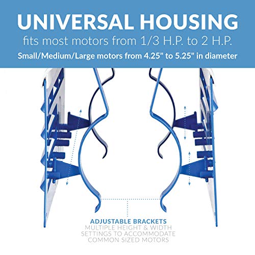 Blue Devil Adjustable Motor Cover #TOP2