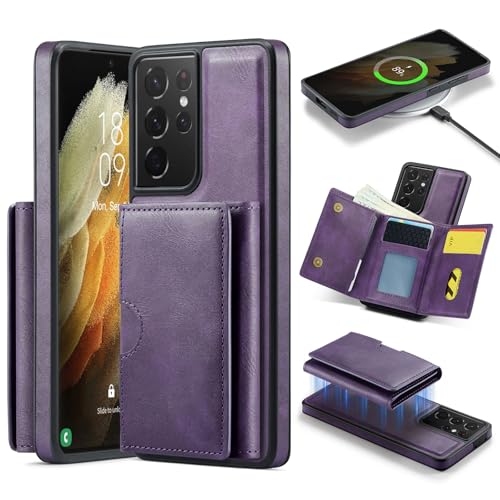 Coque Samsung S21 Ultra magnétique pour charger sans fil en voyage
