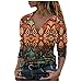 Produktbild MEITING Pullover Damen Sweatshirt Cat Print Langarm Farbvarianten Langarmshirt Pulli ohne Kapuze Classic Basic Loose Rundhals-Ausschnitt Sport Top