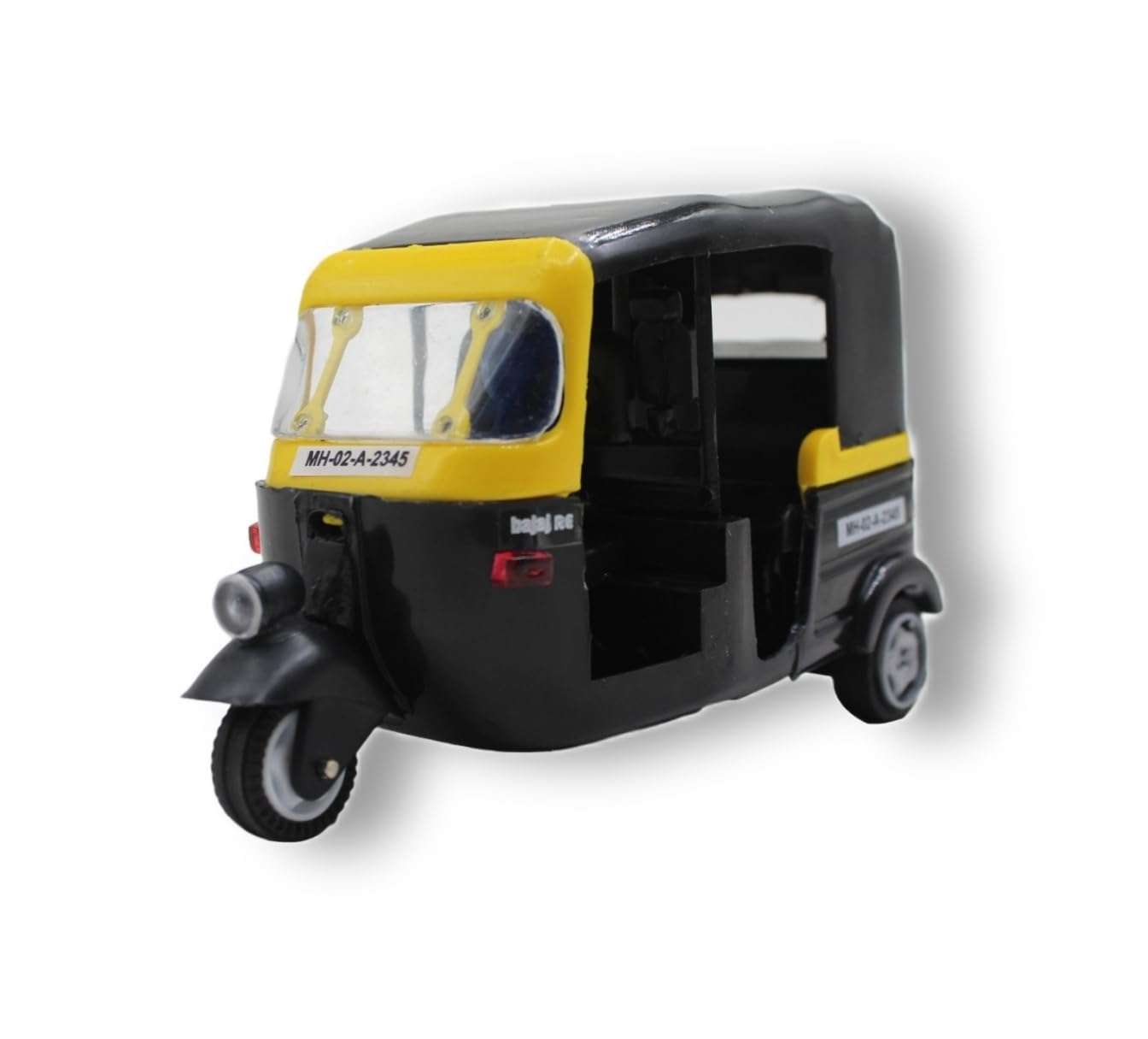 Neoinsta Pull Back CNG Auto Rickshaw Toys for Kids|Auto Toy for Kids|3 Wheeler|Autorickshaw Tricycle Vehicle Toys for Kids with a Driver (Black) (B0CJ59X39G) Amazon Price History, Amazon Price Tracker
