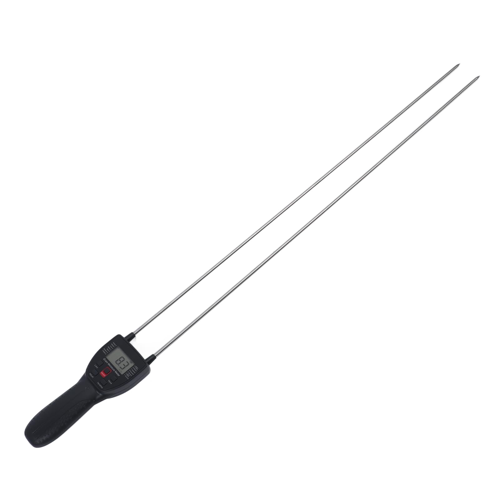 Digitale LCD-hooivochtmeter - Draagbare Sonde-vochtigheidstester voor
