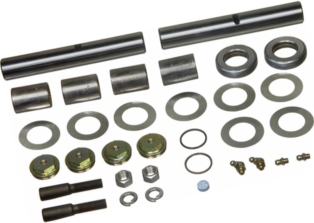 Steering King Pin Set for Ford E-250 Econoline 1975 1976 1977 1978 1979 1980 1981 1982 1983 1984 1985 1986 1987 1988 1989 1990 1991 1 Pcs Replacement D5UZ-3111B