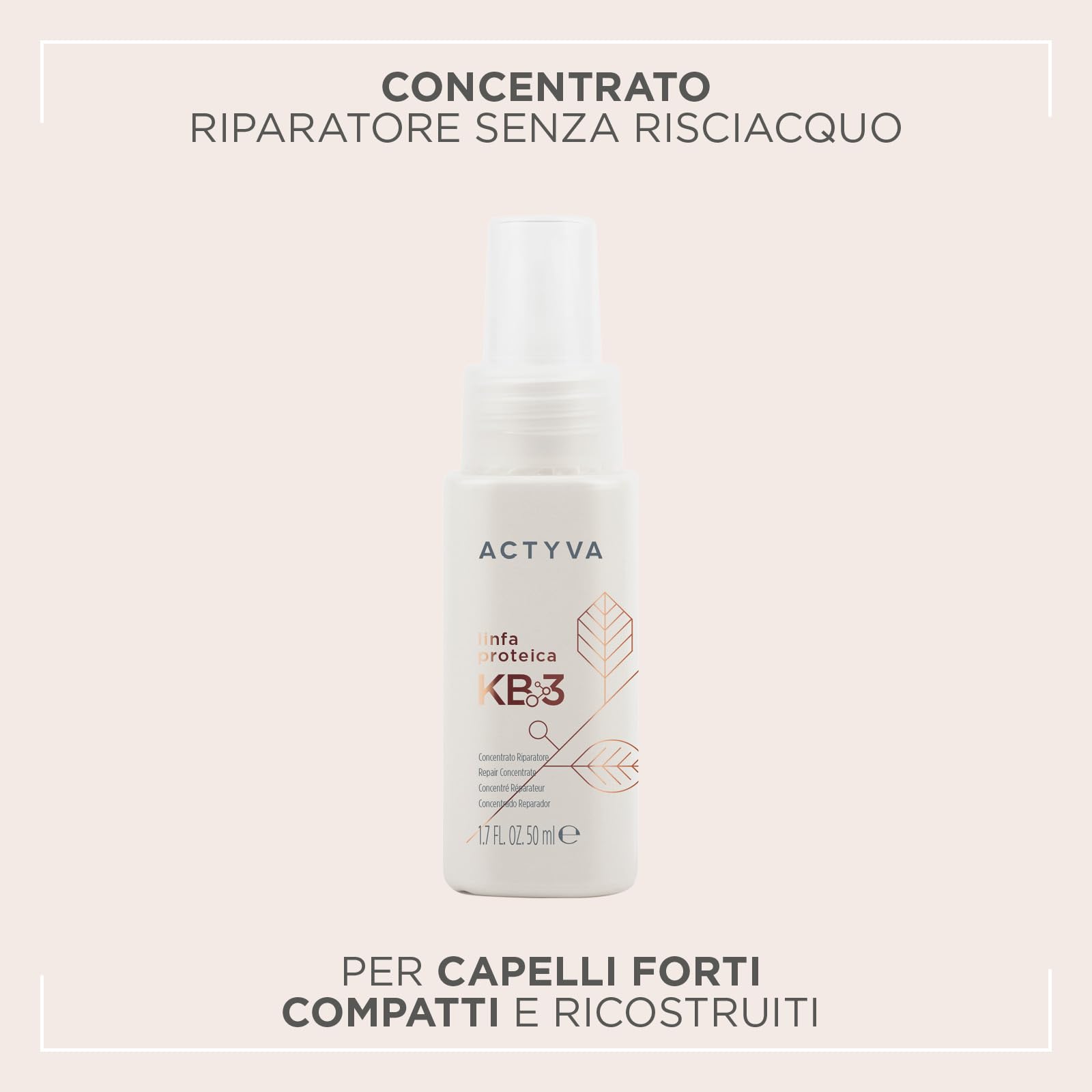Actyva Linfa Proteica KB3 Concentrato Riparatore 50 ml