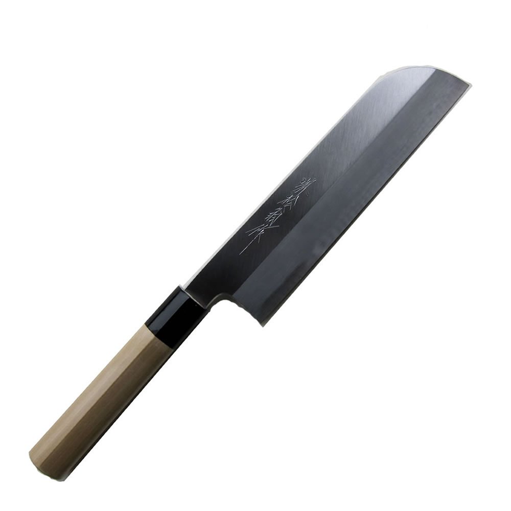 Houcho.com Sakai Shouo Kama-Usuba Knife Kasumi-finish Yasuki Steel 7.6"(195mm) blade kam