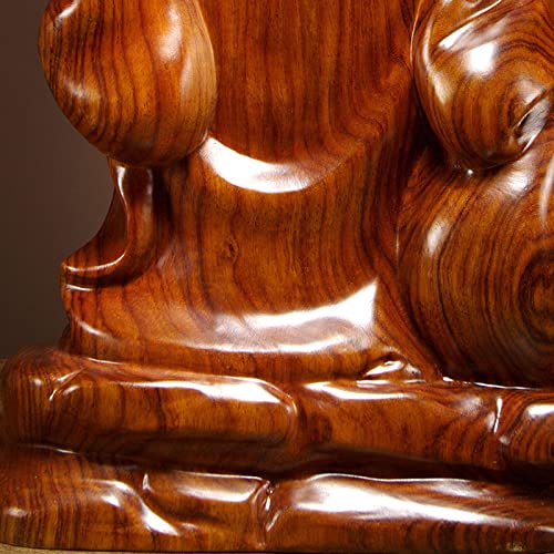 七福神（木製） Amazon｜木彫り 七福神 布袋さま 置物 木像 木製フィギュア 黄
