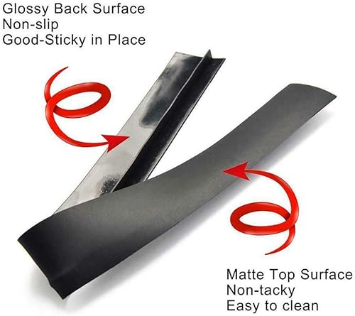 Miniatura 4 de Cubierta de silicona para huecos, 1 unidad de 21 pulgadas que sella derrames entre mostradores, electrodomésticos, secadoras, estufas, lavadoras y