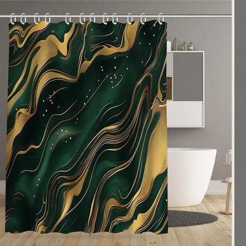 Rideau de douche tourbillon de marbre 150x180cm lavable
